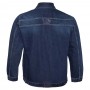 Мужская джинсовая куртка DEKONS для больших людей. Цвет тёмно-синий. (ku00411662)