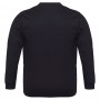 Чорна чоловіча футболка з довгим рукавом ANNEX (fu01440353)