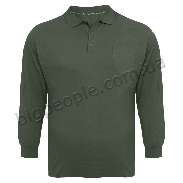 Поло (толстовка тонка) BORCAN CLUB. Колір хакі (ba01040453)