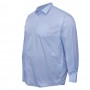 Блакитна чоловіча класична сорочка великих розмірів CASTELLI (ru00663130)