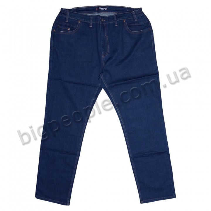 Чоловічі джинси DIVEST для великих людей. Колір темно-синій. Сезон осінь-весна. (dz00345299)