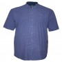 Рубашка мужская BIRINDELLI больших размеров. Цвет синий. (ru00439023)