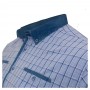 Голубая мужская рубашка больших размеров BIRINDELLI (ru00558841)