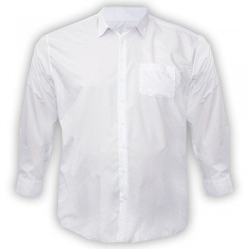 Белая классическая мужская рубашка больших размеров CASTELLI (ru00659003)