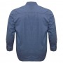 Синяя мужская рубашка больших размеров BIRINDELLI (ru00673994)