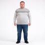 Бежевый джемпер больших размеров TURHAN (ba01162768)