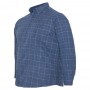 Синя чоловіча сорочка великих розмірів BIRINDELLI (ru00564724)