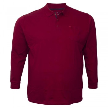 Бордовая футболка (тонкая толстовка) BORCAN CLUB (fu00958226)
