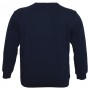 Тёмно-синяя мужская футболка с длинным рукавом ANNEX (fu01434890)