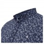 Тёмно-синяя классическая мужская рубашка больших размеров CASTELLI (ru00653112)