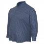 Синяя мужская рубашка больших размеров BIRINDELLI (ru00563970)