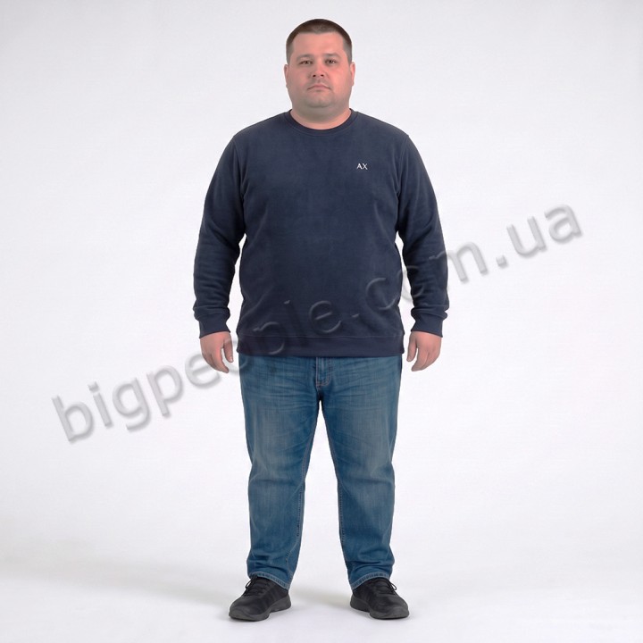 Мужской тёплый свитшот ANNEX цвет тёмно-синий (ba01154896)