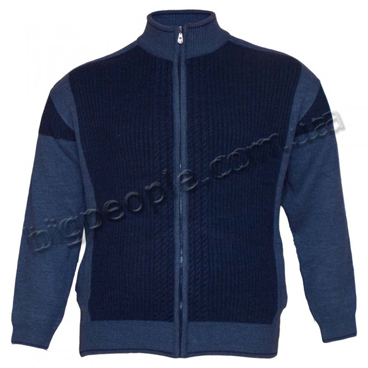 Чоловіча тепла до пов'язана кофта великого розміру TURHAN (ba00324532)