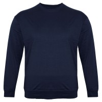 Темно-синяя футболка (тонкая толстовка) OLSER (fu01934553)