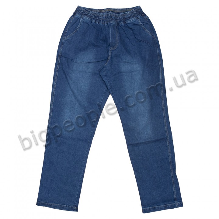 Джинсові штани великого розміру на резинці OLSER (dz00282757)