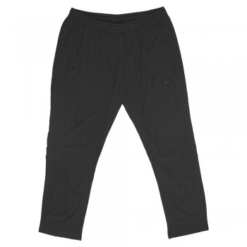 Летние тонкие спортивные брюки ДЕКОНС больших размеров. Цвет чёрный. Внизу прямые. (br00084112)