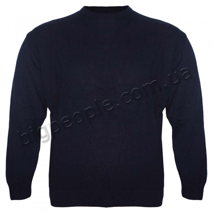 Темно-синій светр великих розмірів TURHAN (ba00592738)