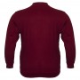 Бордовая футболка (тонкая толстовка) BORCAN CLUB (fu00847217)