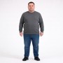 Світшот середньої щільності сірого кольору TURHAN (ba01177564)