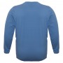 Блакитна чоловіча футболка з довгим рукавом ANNEX (fu01442554)