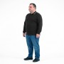 Поло тонкое чёрного цвета TURHAN (ba01160774)