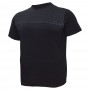 Чоловіча футболка великого розміру ANNEX чорна з вишивкою (fu00777321)