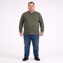 Поло тонкое цвета хаки TURHAN (ba01157902)