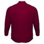 Бордовая футболка (тонкая толстовка) BORCAN CLUB (fu00958226)