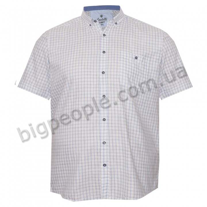 Мужская хлопковая рубашка больших размеров CASTELLI (ru05200541)