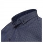 Сиреневая классическая мужская рубашка больших размеров CASTELLI (ru00664886)