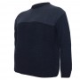 Тёмно-синий свитер больших размеров TURHAN (ba00462461)