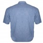 Рубашка мужская BIRINDELLI больших размеров. Цвет синий. (ru00435412)