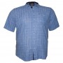 Мужская рубашка BIRINDELLI большого размера. Цвет синий. (ru00419031)