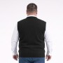Мужской жилет TURHAN большого размера. Цвет черный. (ba01180648)