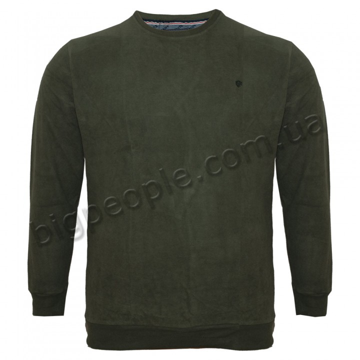 Чоловіча тепла трикотажна толстовка ANNEX кольору хакі (ba00701867)