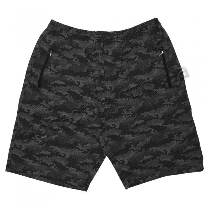 Трикотажні чоловічі шорти ANNEX великого розміру. Колір чорний. Пояс на резинці. (sh00301544)