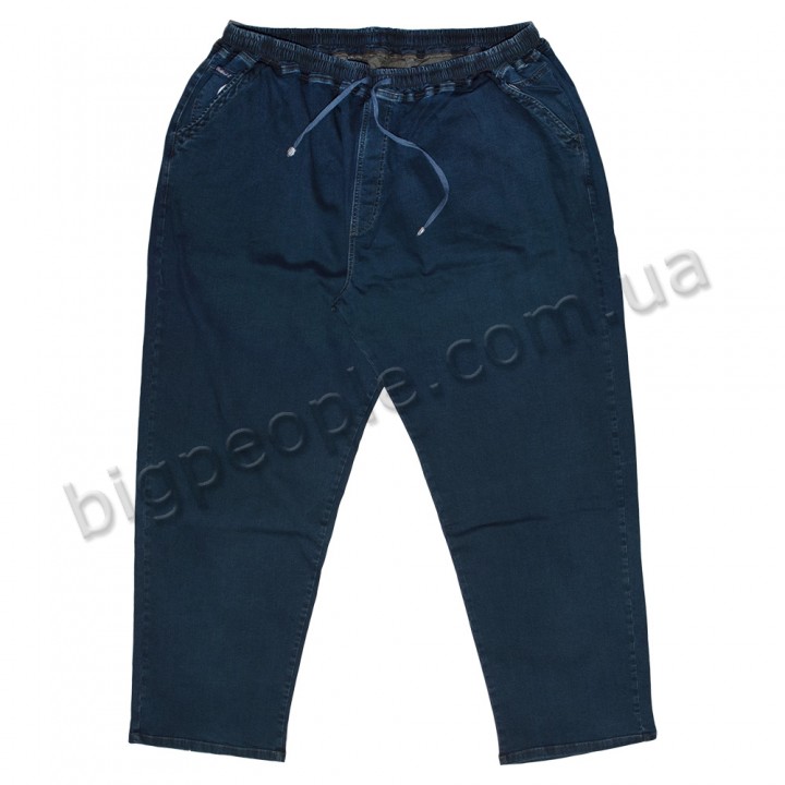 Чоловічі осінньо-весняні джинси DEKONS великого розміру. Колір темно-синій. Сезон літо. (DZ00388226)