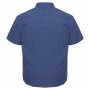 Синяя хлопковая мужская рубашка больших размеров BIRINDELLI (ru05220446)