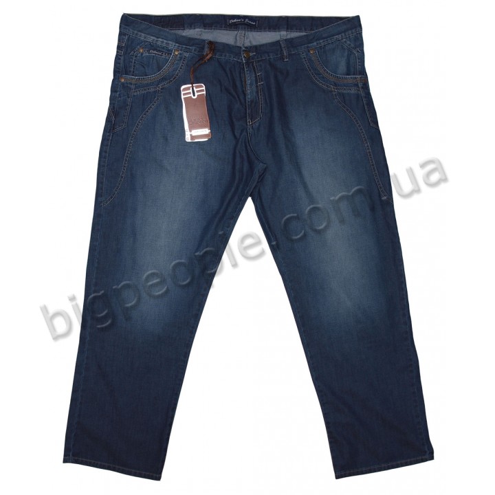 Мужские джинсы ДЕКОНС для больших людей. Цвет тёмно-синий. Сезон лето. (dz00116715)