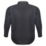 Сіра чоловіча бавовняна сорочка великих розмірів BIRINDELLI (ru00759057)