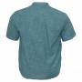 Зеленая льняная мужская рубашка больших размеров BIRINDELLI (ru00490113)
