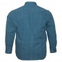 Зелёная вельветовая мужская рубашка больших размеров BIRINDELLI (ru00540201)