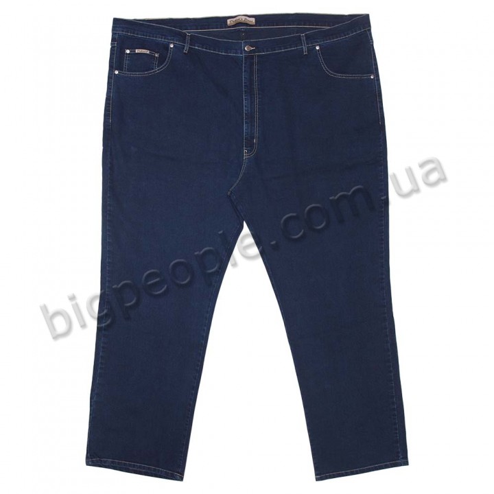 Чоловічі джинси DEKONS великого розміру. Колір темно-синій. Сезон осінь-весна. (dz00230750)