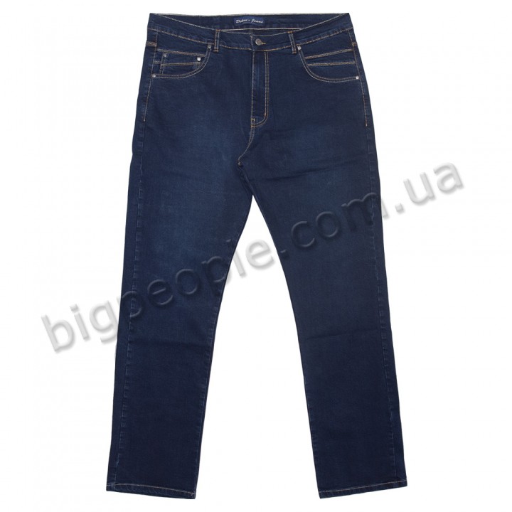 Мужские джинсы DEKONS для больших людей. Цвет тёмно-синий. Сезон осень-весна. (dz00365876)