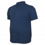 Чоловіча футболка polo великого розміру GRAND CHEFF. Колір темно-синій. (fu01391657)
