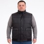 Куртка трансформер мужская OLSER для больших людей. Цвет чёрный. (ku00597843)