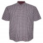 Коричневая мужская рубашка больших размеров BIRINDELLI (ru00444825)