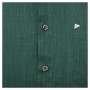 Зелёная льняная мужская рубашка больших размеров BIRINDELLI (ru05114007)