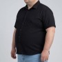 Рубашка мужская чёрная  большого размера ANNEX (ru05319446)
