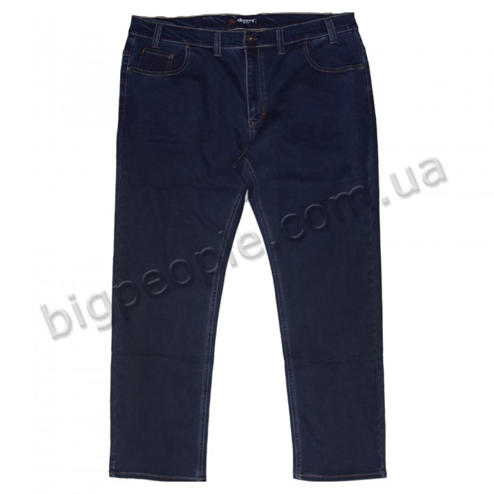 Мужские джинсы DIVEST больших размеров. Цвет тёмно-синий. Сезон зима. (dz00372064)